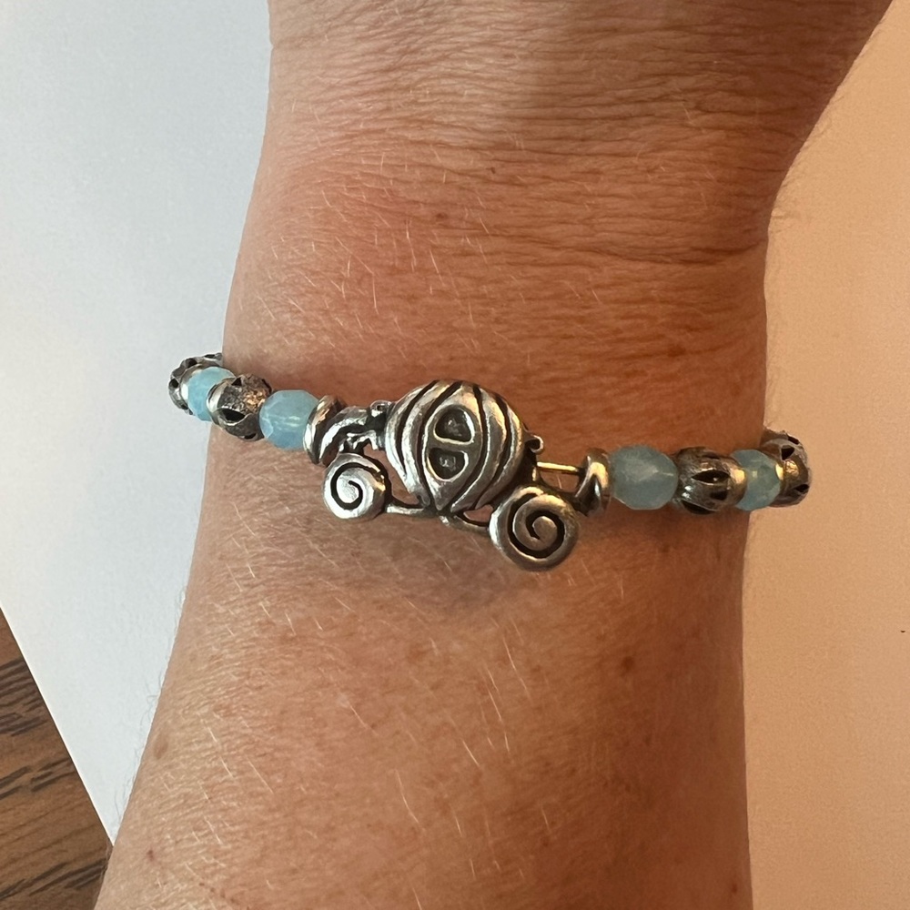 Alex and Ani Cinderella coach bracelet